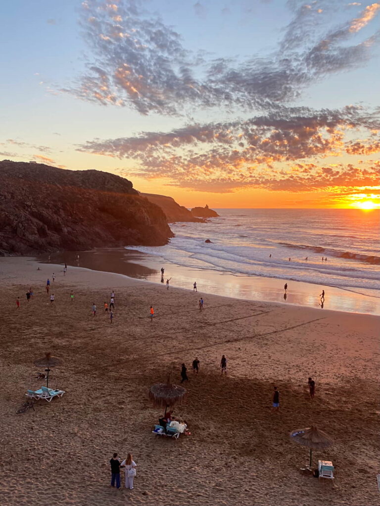 Aftas Beach Sunset