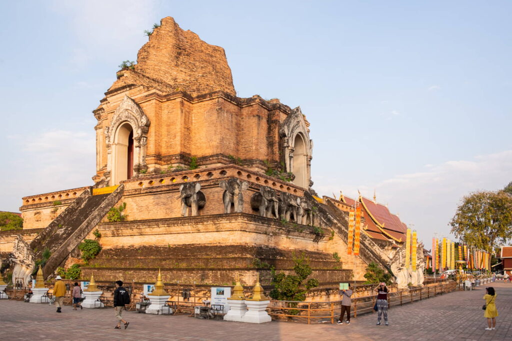 Hlavní stúpa Wat Chedi Luang