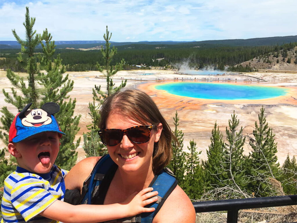 Yellowstone NP Featured Traveler - Amanda Smith - grand prismatic